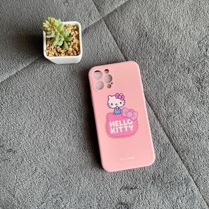 Hello Kitty X Shein pink iPhone 12 pro case